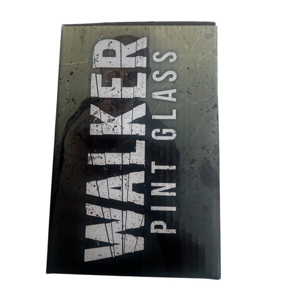Walking Dead AMC Supply Drop Walker Pint Glass NWOT - Picture 5 of 7